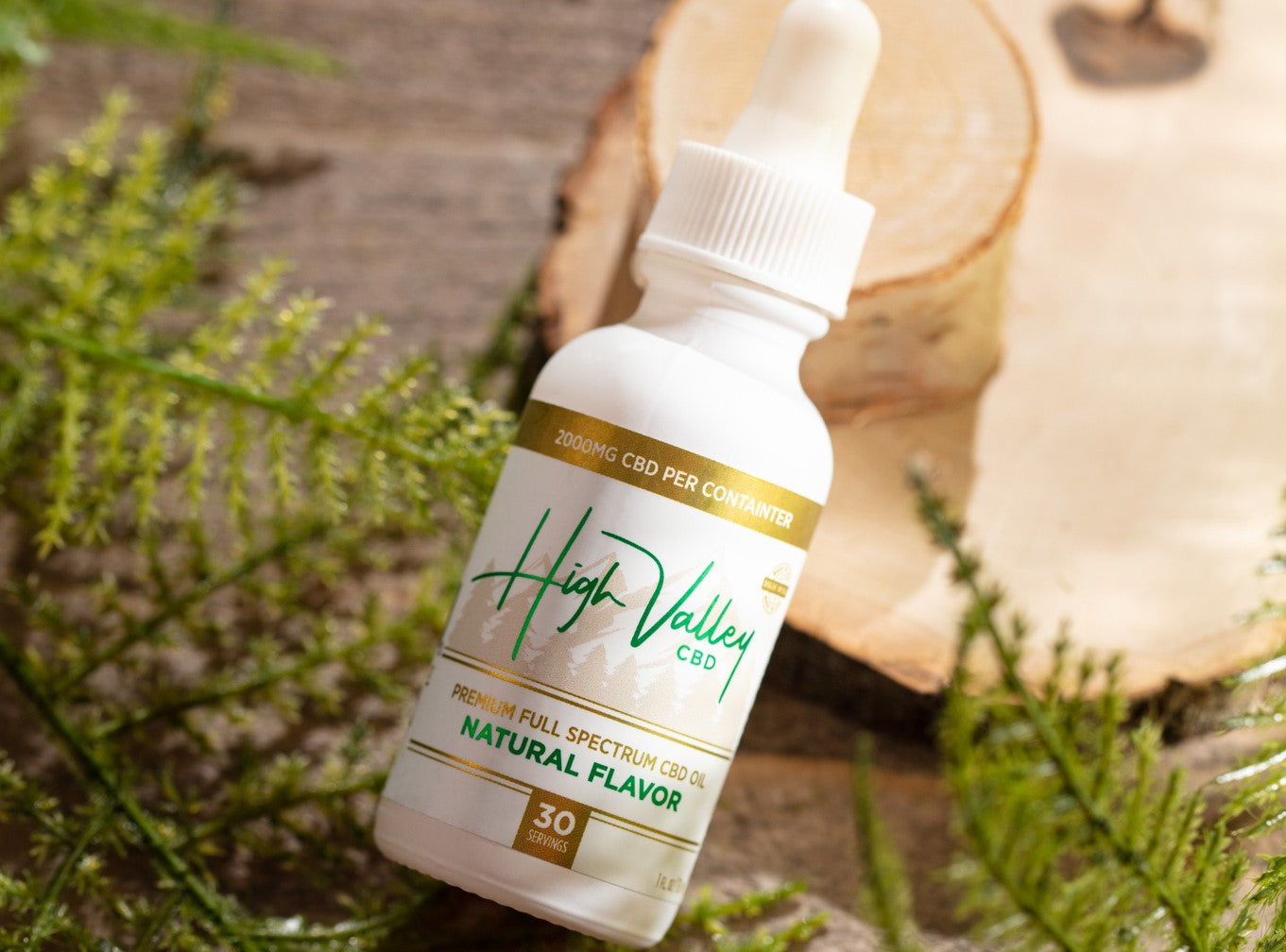 2000MG CBD Oil  Premium & Potent Full Spectrum Hemp